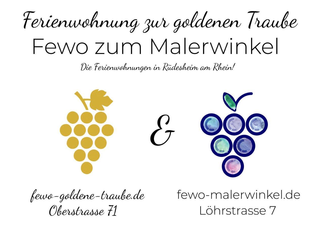 Fewo Zur Goldenen Traube Рюдесхайм-на-Рейне Экстерьер фото